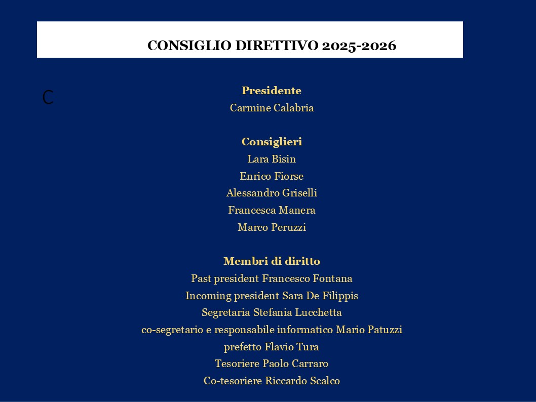 consiglio 25 26